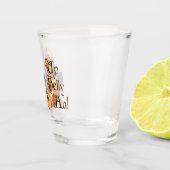 Three Scottish Thistles Schnapsglas (Rechts)