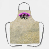 Three Scottish Thistles Schürze (Vorderseite)