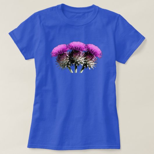 Three Scottish Thistles T-Shirt (Design vorne)