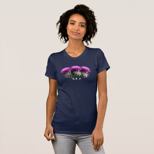 Three Scottish Thistles T-Shirt (Vorne ganz)