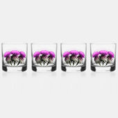 Three Scottish Thistles Whiskyglas (Hinten)