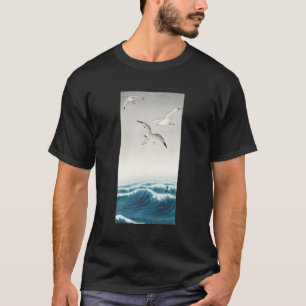 Three Seagulls 1900 Ohara Koson Ocean Japanisch T-Shirt