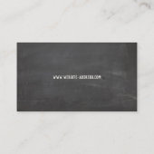 Three Serpents Halloween Visitenkarte (Rückseite)