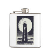 Three Sisters Lighthouse Massachusetts Moon Flachmann (Vorderseite)