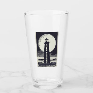Three Sisters Lighthouse Massachusetts Moon Glas