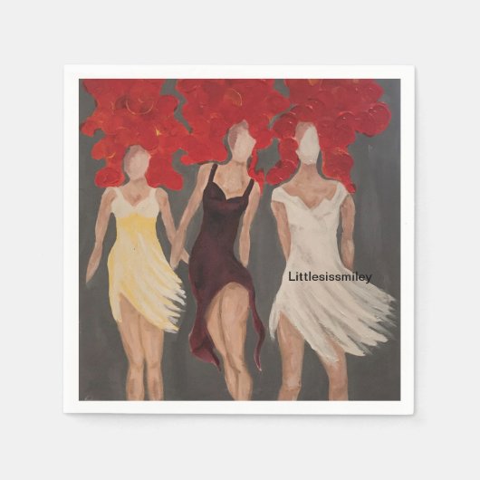 Three Sisters Napkins Serviette (Vorderseite)