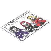 Three Sisters Notebook Notizblock (Linke Seite)