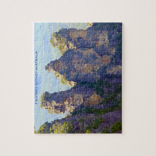 Three Sisters Sydney Australien Puzzle (Vertikal)
