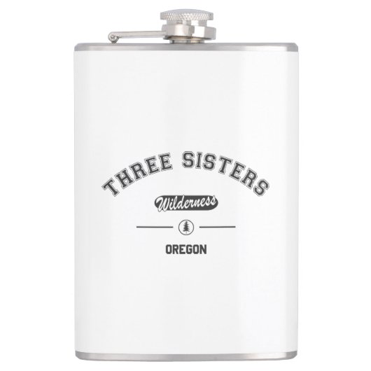 Three Sisters Wilderness Flachmann (Vorderseite)