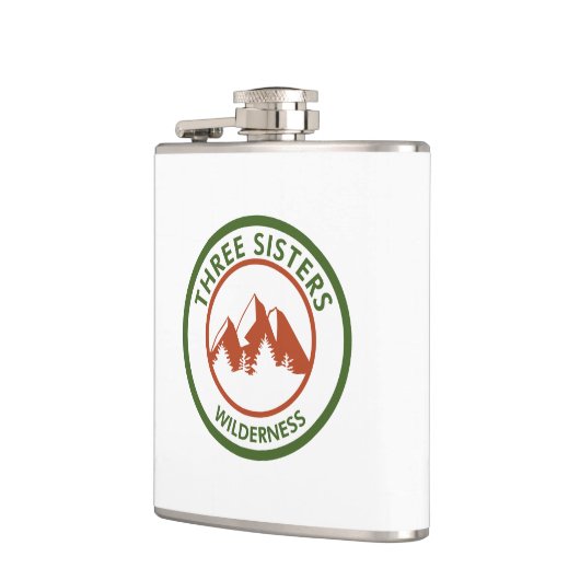 Three Sisters Wilderness Flachmann (Links)