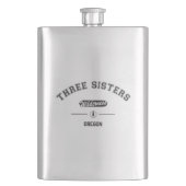 Three Sisters Wilderness Flachmann (Vorderseite)