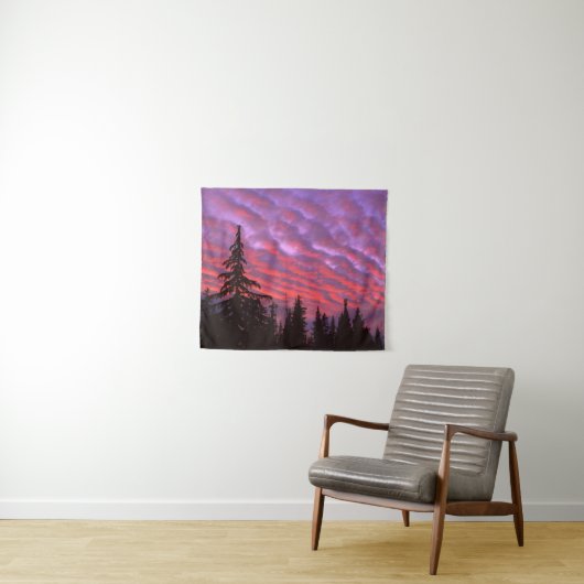 Three Sisters Wilderness, Oregon Wandteppich (Beispiel (Horizontal))