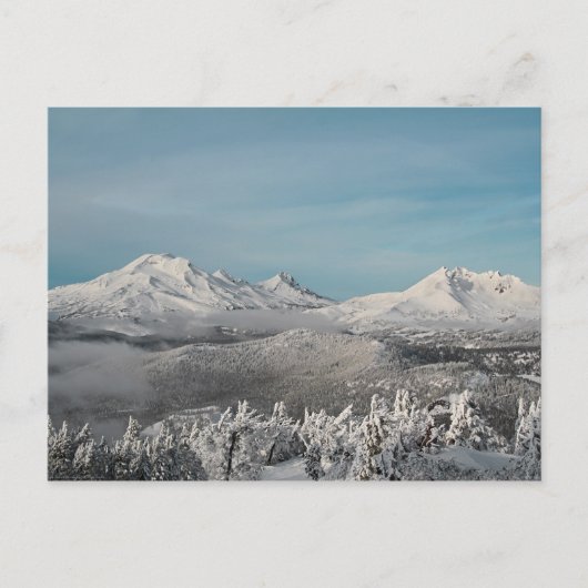 Three Sisters Wilderness Postkarte (Vorderseite)