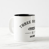 Three Sisters Wilderness Zweifarbige Tasse (Vorderseite Links)