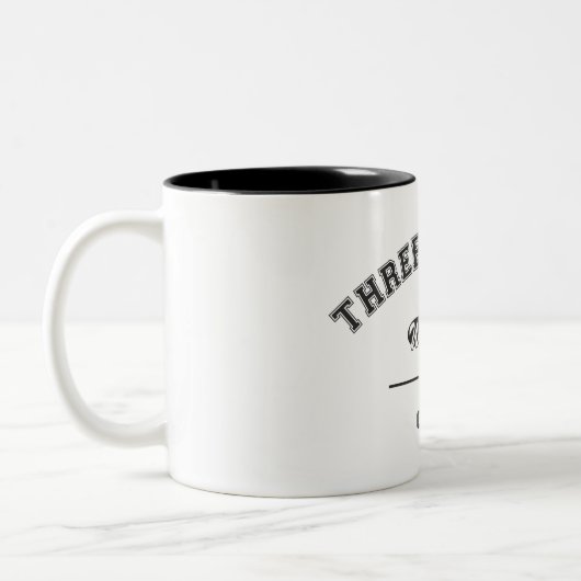 Three Sisters Wilderness Zweifarbige Tasse (Links)