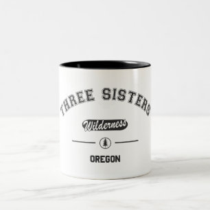 Three Sisters Wilderness Zweifarbige Tasse
