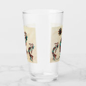Three Southwest Kokopelli Glas (Rechts)