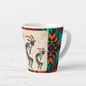 Three Southwest Kokopelli Latte Tasse (Rechte Ecke)