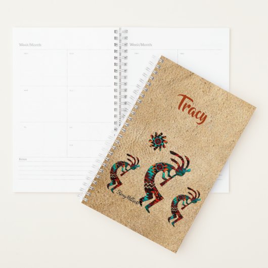 Three Southwest Kokopelli Planer (Anzeige)