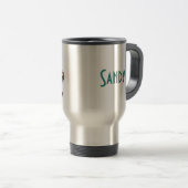 Three Southwest Kokopelli Travel Mug Reisebecher (VorderseiteRechts)