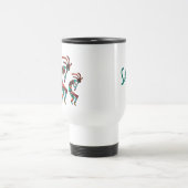 Three Southwest Kokopelli Travel Mug Reisebecher (Mittel)