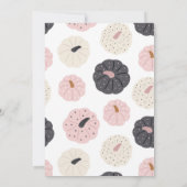 Three Spirit Boho Halloween Ghost 3. Geburtstag Einladung (Rückseite)