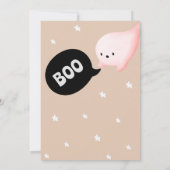 Three Spirit Halloween 3. Geburtstag Einladung (Rückseite)