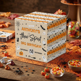 Three Spirit! Halloween 3. Geburtstagsfeier Geschenkschachtel