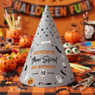 Three Spirit! Halloween 3. Geburtstagsfeier Partyhütchen