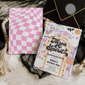 Three Spirit Halloween Groovy Ghost 3. Geburtstag Einladung