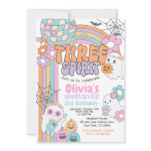 Three Spirit Hippie Halloween 3rd Birthday