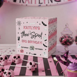 Three Spirit! Mädchen Halloween 3. Geburtstagsfeie Geschenkschachtel