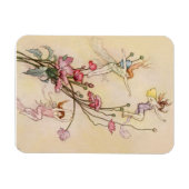 „Three Spirits Mad With Joy“ von Warwick Goble Magnet (Horizontal)