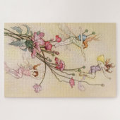 „Three Spirits Mad With Joy“ von Warwick Goble Puzzle (Horizontal)