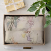 "Three Spirits Mad With Joy" von Warwick Goble Seidenpapier (Geschenk)