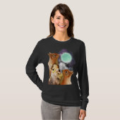 Three Squirrel Moon T-Shirt (Vorne ganz)