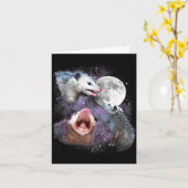 Three Ssums Moon 3 Osums Dead Moon Weird Cursed Me Karte (Gelbe Blume)