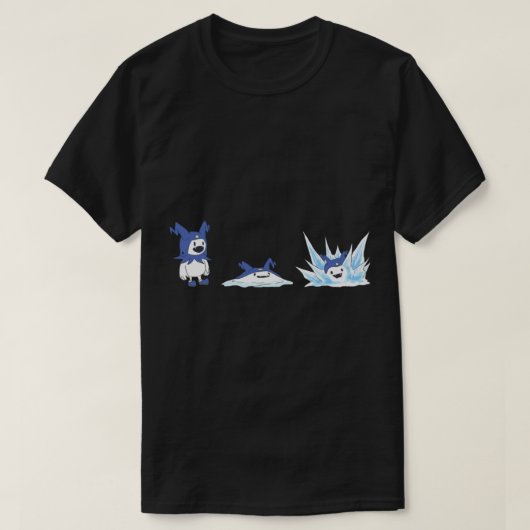 Three Stages of Jack Frost T-Shirt (Design vorne)