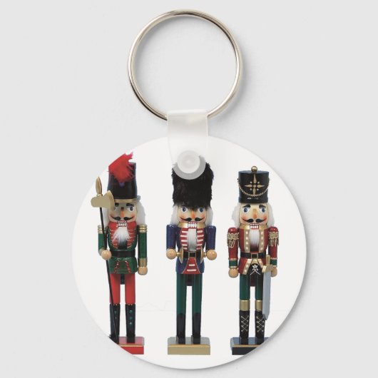 Three Traditional Nutcracker Schlüsselanhänger (Vorderseite)