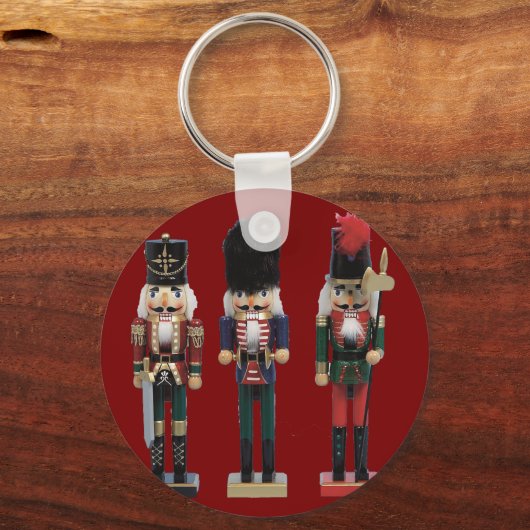 Three Traditional Nutcracker Schlüsselanhänger (Rückseite)