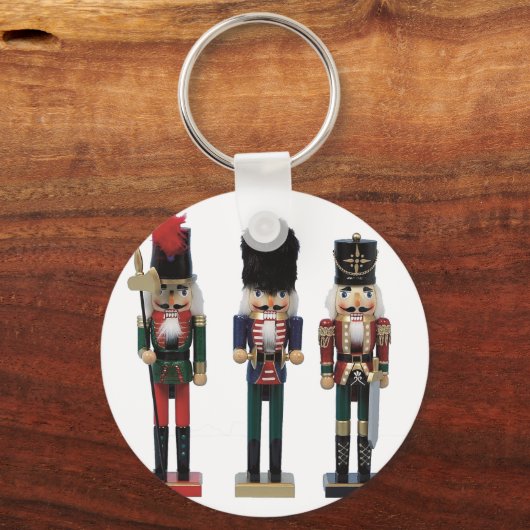 Three Traditional Nutcracker Schlüsselanhänger (Vorderseite)