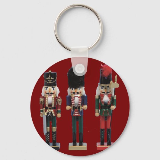 Three Traditional Nutcracker Schlüsselanhänger (Rückseite)