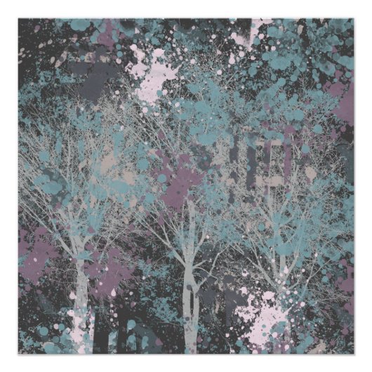 Three Tree's Abstrakt Poster (Vorderseite)