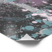 Three Tree's Abstrakt Poster (Ecke)
