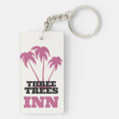Three Trees Inn (black) Schlüsselanhänger (Rückseite)