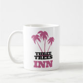 Three Trees Inn (schwarz) Kaffeetasse (Links)