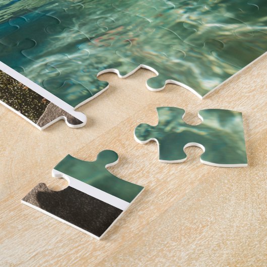 Three Vertical Strip Boho Photo 11x14 Puzzle (Seite)