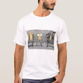 Three Voices Chickens T-Shirt (Vorderseite)