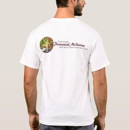 Three Voices Chickens T-Shirt (Rückseite)