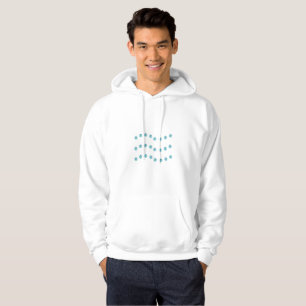 Three wavy lines hoodie